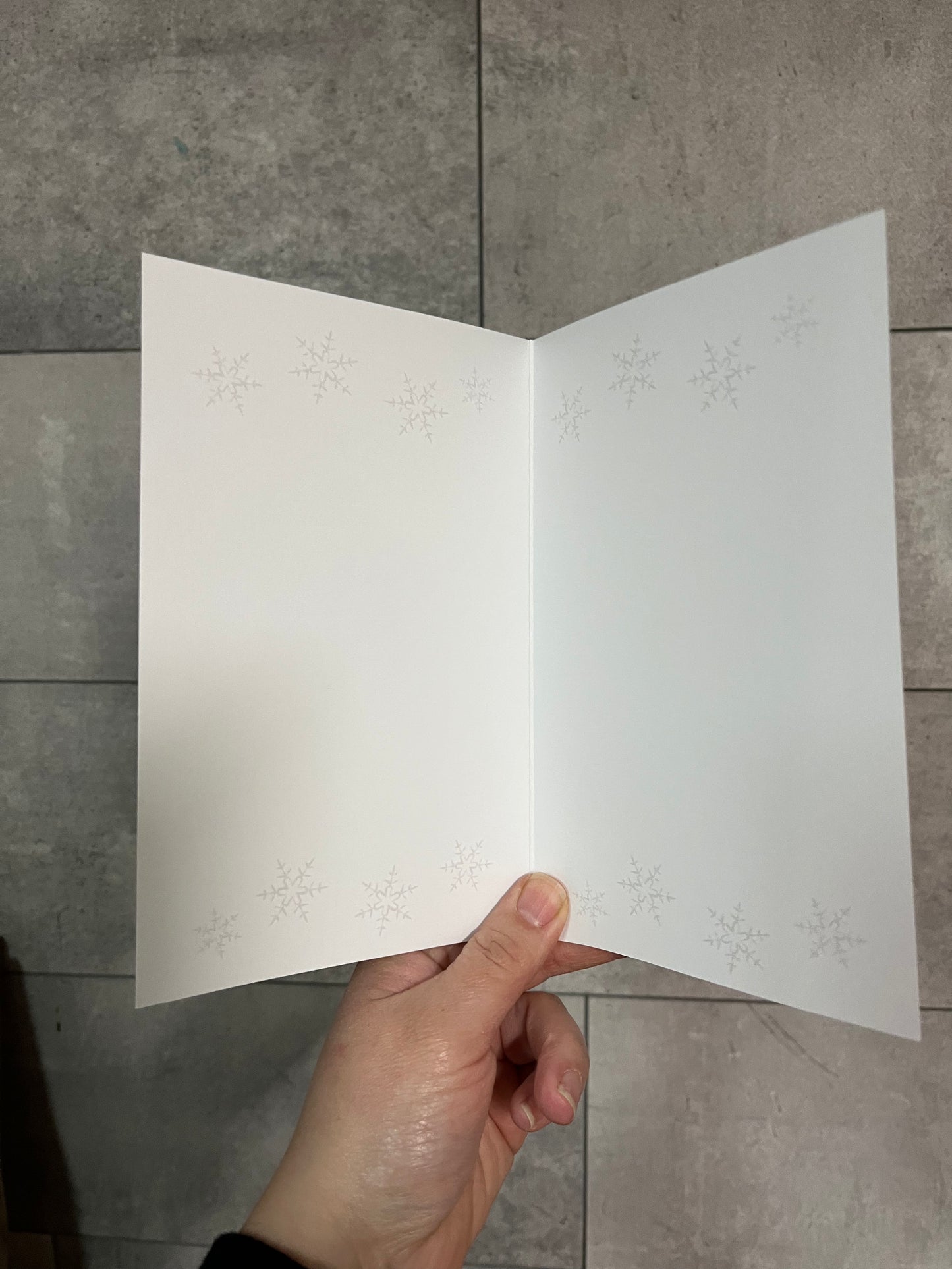 Carte de Noël - lutins et cadeaux